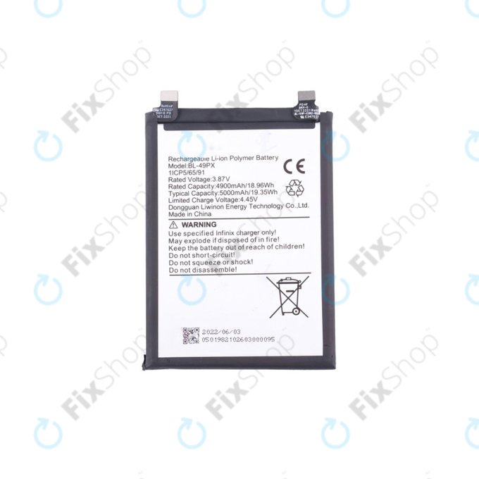 Infinix Hot 30 5G X6832 - Baterija 6000mAh