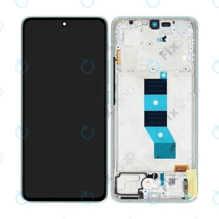 Xiaomi Redmi Note 14 5G 24094RAD4G - LCD zaslon + zaslon osjetljiv na dodir + okvir (Coral Green) - 56001800O1700 Genuine Service Pack