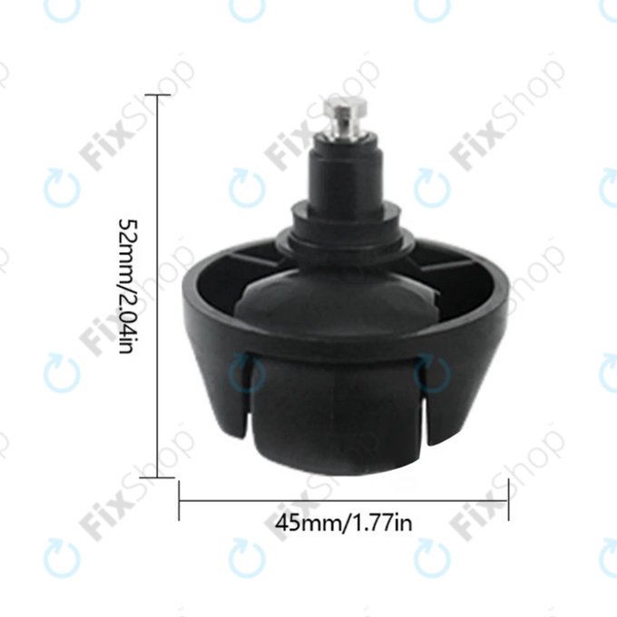 Xiaomi Dreame L10 Pro, L10 Ultra, X-series - Prednji kotač (crni )