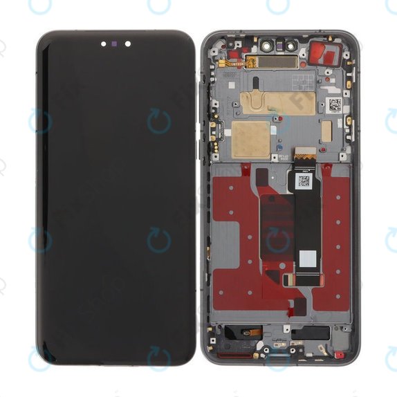 Honor Magic7 Pro - LCD zaslon + zaslon osjetljiv na dodir + okvir (Midnight Black) OLED