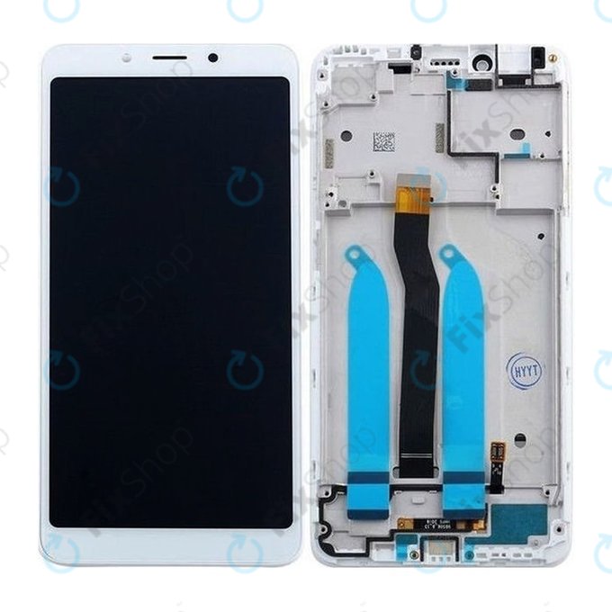 Xiaomi Redmi 6, Redmi 6A - LCD zaslon + zaslon osjetljiv na dodir + okvir (White) TFT