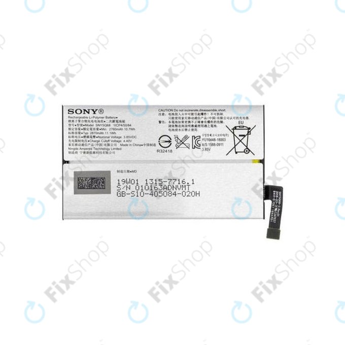 Sony Xperia 10 - Baterija SNYSQ68 2870mAh - 1315-7716 Originalni servisni paket