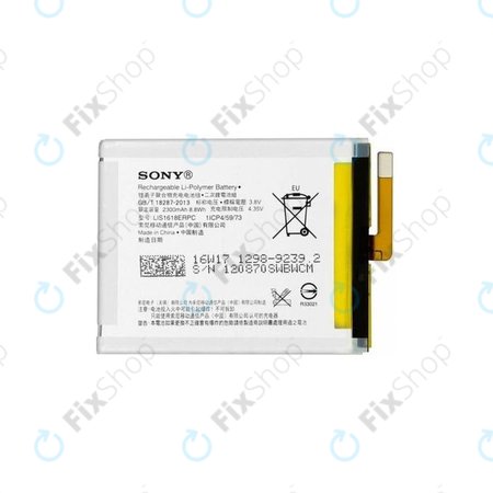 Sony Xperia XA F3111, E5 F3311 - Baterija LIS1618ERPC 2300mAh - 1298-9239 Originalni servisni paket