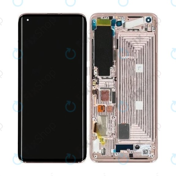Xiaomi Mi 10 Pro - LCD zaslon + zaslon osjetljiv na dodir + okvir (Alpine White) - 56000500J100 Originalni servisni paket