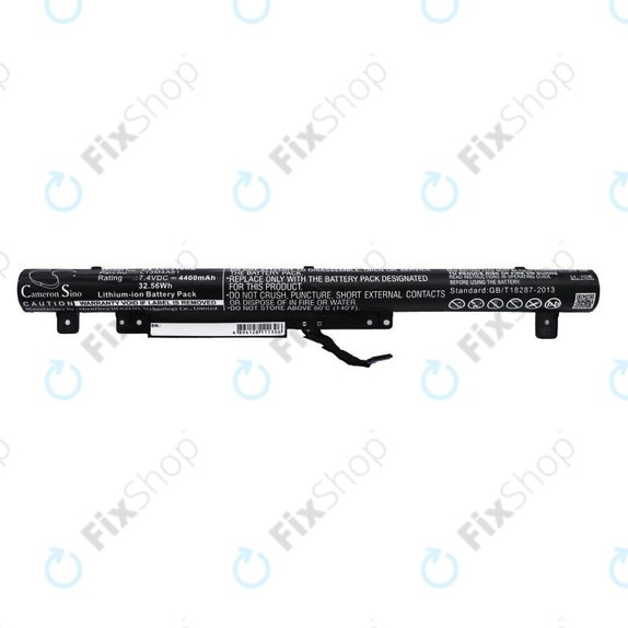 Baterija za Lenovo Flex 2 14, 15, 4400mAh, Li-Ion, 7.4V, L13M4A61, HQ