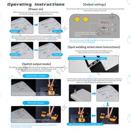 QianLi Macaron - Mikro Zavarivač za Popravak Fleksibilnih Kabela Baterije (iPhone 11 - 12 Pro Max)