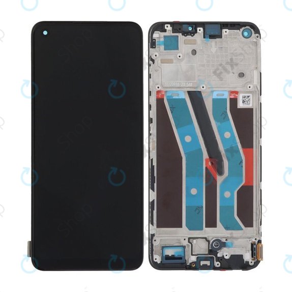 Realme 10 4G - LCD zaslon + zaslon osjetljiv na dodir + okvir (Blue) TFT