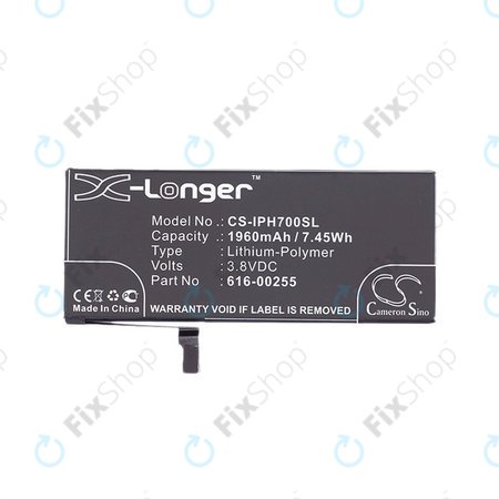 Apple iPhone 7 - Baterija 616-00255 1960mAh HQ