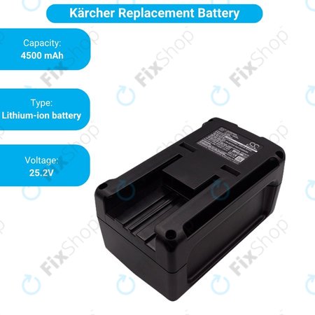 Kärcher BV 5/1, BP, T 9/1 BP, EF426 - Baterija BV 5/1 Bp Li-Ion 25.2V 4500mAh HQ
