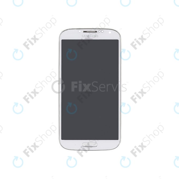 Samsung Galaxy S4 i9505 - LCD zaslon + zaslon osjetljiv na dodir + okvir (White Frost) OLED