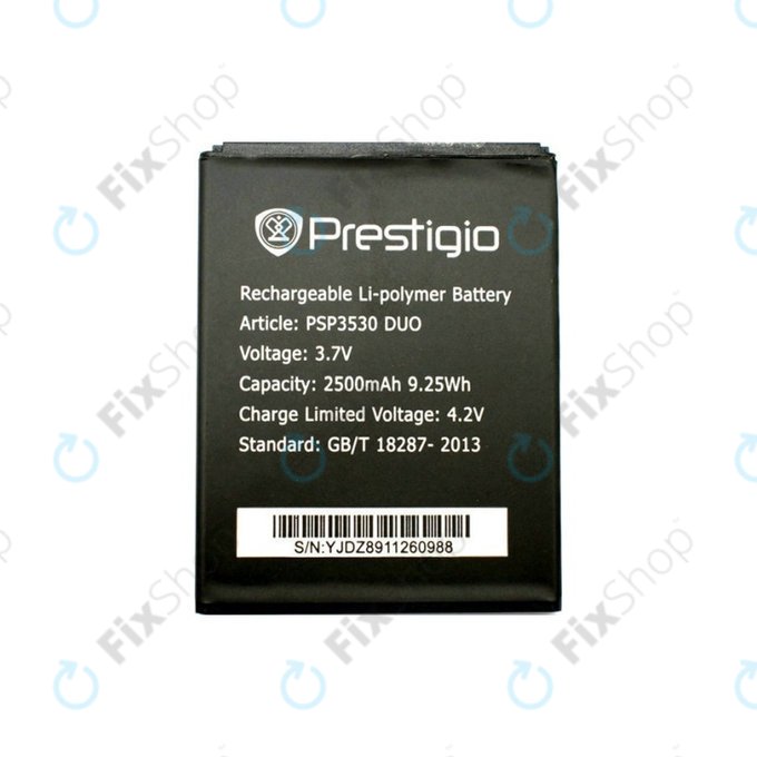 Prestigio MY, D3 - Baterija 2500 mAh