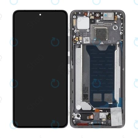 Xiaomi Poco F7 Pro 5G - LCD zaslon + zaslon osjetljiv na dodir + okvir (Black) - 56002300O1100 Genuine Service Pack