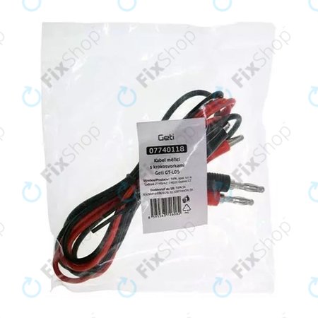 Geti GT-L05 - Dvostruki ispitni kabel za multimetar (kopča krokodil)