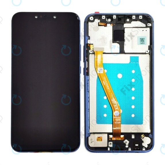 Huawei Mate 20 Lite - LCD zaslon + zaslon osjetljiv na dodir + okvir (Black) TFT