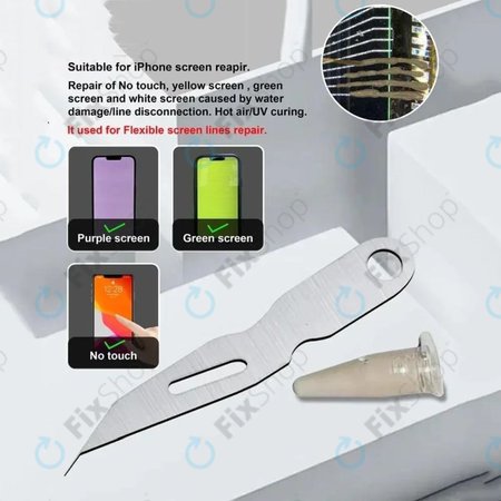 Ultratanja oštrica za popravak ITO/LCD vodiča – za popravak linija zaslona i nanošenje vodljive srebrne paste