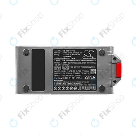 Dyson V11, V15 - Baterija Li-Ion 4000mAh HQ