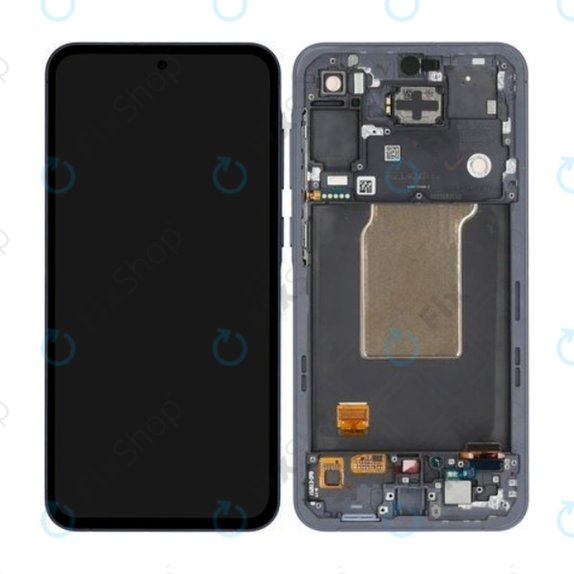 Samsung Galaxy A55 A556B - LCD zaslon + zaslon osjetljiv na dodir + okvir (Awesome Navy) - GH82-34305A Genuine Service Pack
