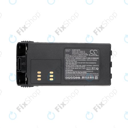 Baterija za Motorola GP1280, GP140, GP320, GP540, HT1200, MTX850, Pro5150, 1800mAh, Ni-MH, 7.2V, HNN9011BR, HQ