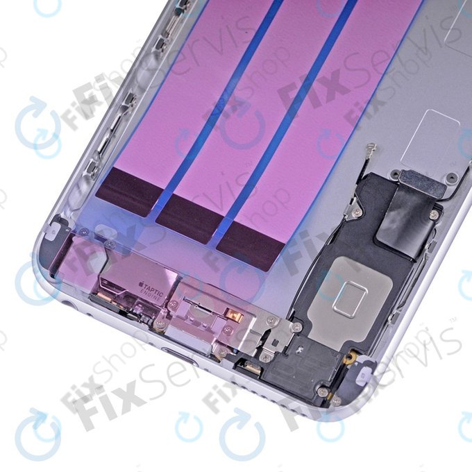 Apple iPhone 6S Plus - Zadnje ohišje z majhnimi deli (Silver)