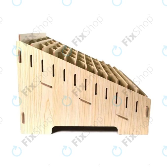 Univerzalno drveno postolje / organizator za telefone s 48 pretincima