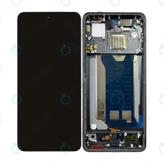Xiaomi Poco F7 Pro - LCD zaslon + zaslon osjetljiv na dodir + okvir (Black) OLED