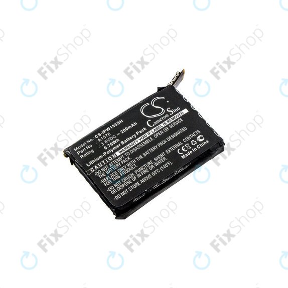 Baterija za Apple Watch 1 38 mm, 200mAh, Li-Pol, 3.8 V, A1578, HQ