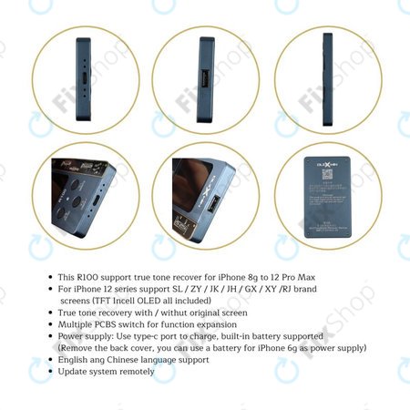 DLZ WIN - DL R100 True Tone Restore Programator (iPhone 12-series)