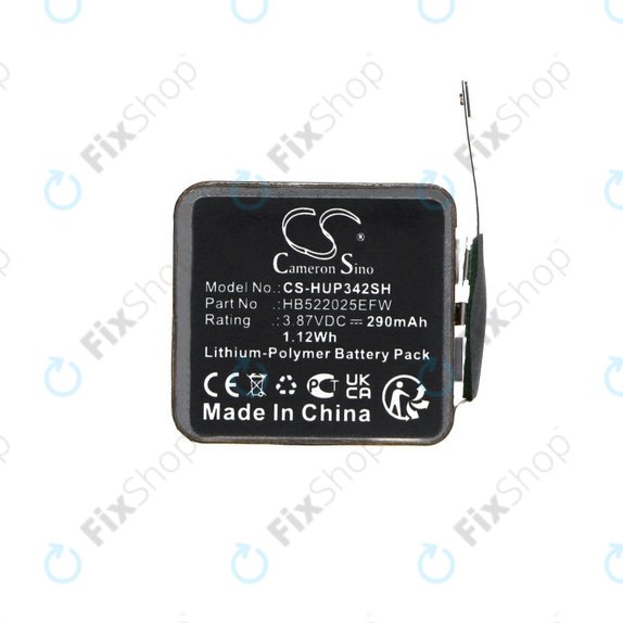 Baterija za Huawei Watch GT3 42mm, Watch GT3 Pro 42mm, 290mAh, Li-Pol, 3.87V, HB522025EFW, HQ