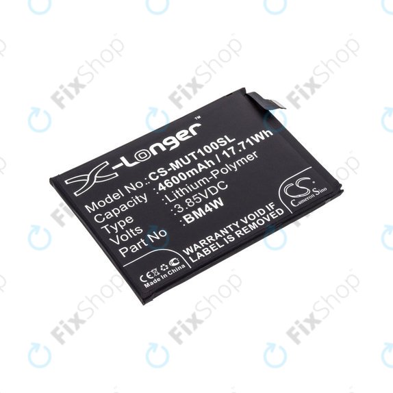 Baterija za  Xiaomi Mi 10T Lite 5G, 4600mAh, Li-Pol, 3.85 V, BM4W, HQ