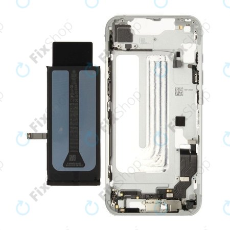 Srednji okvir s baterijom za iPhone 16e | White | ZD076-00698 | Genuine Apple
