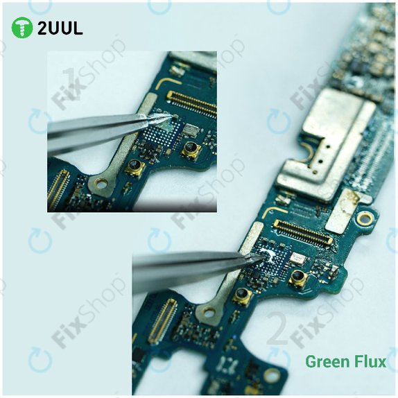 Tekućina za lemljenje (Flux), zelena, 2UUL SC18