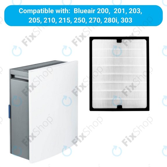 Blueair 200-series, 300-series - HEPA filter (Aktivni ugljen)