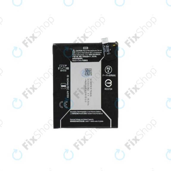 Google Pixel 3a - Baterija G020E-B 2900mAh
