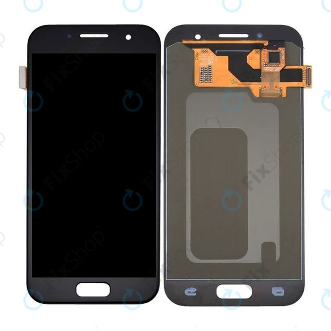 Samsung Galaxy A3 A320F (2017) - LCD zaslon + zaslon osjetljiv na dodir (Black) OLED