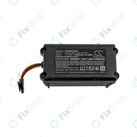 Baterija za Sencor SRV 9250, SRV 8250, SRV 6250, SRV 4250, Blaupunkt XSMART, SRX 1002, Li-ion, 14.4V, 3000mAh, HQ