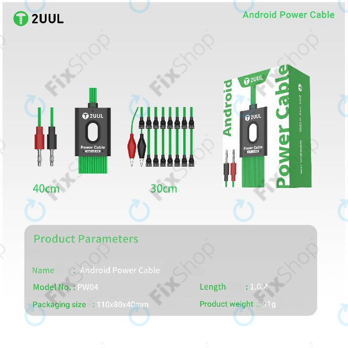 Android naponski kabel, 16-u-1, 2UUL PW04