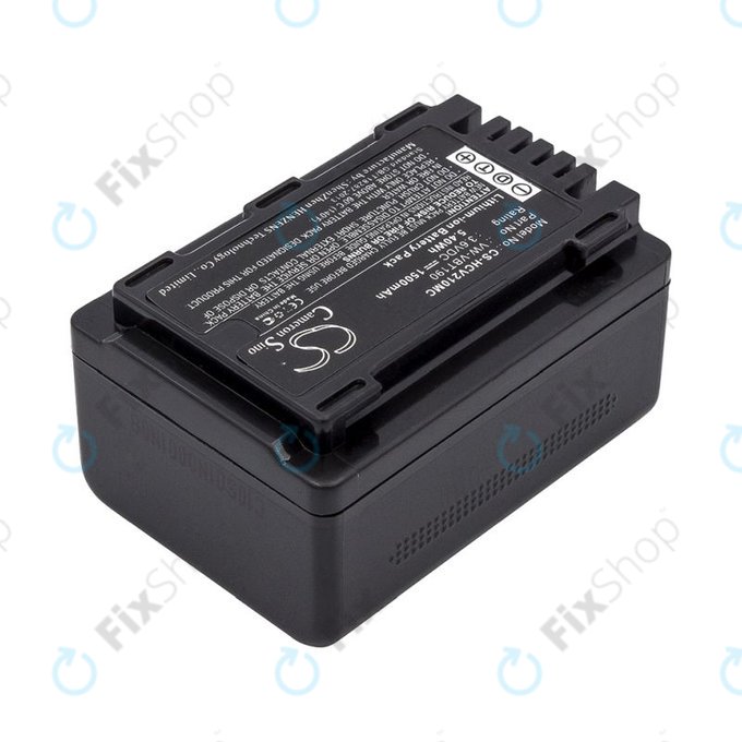 Baterija za Panasonic HC-V210, 1500mAh, Li-Ion, 3.6V, VW-VBT190, HQ