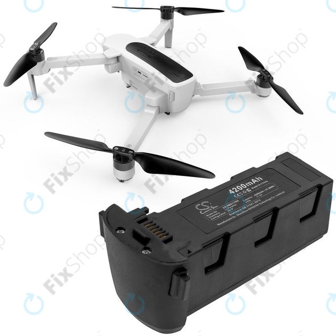 Baterija za Hubsan Zino H117s, Zino Pro, 4200mAh, Li-Pol, 11.4V, HQ