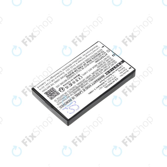 Baterija za Nintendo, 850mAh, Li-Ion, 3.7V, NTR-003, HQ