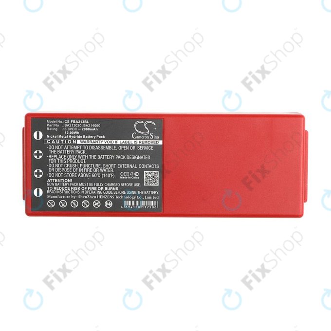 Baterija za HBC Radiomatic Spectrum, 2000mAh, Ni-MH, 6V, BA214061, HQ