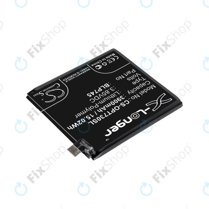Baterija za OnePlus 7T Pro, 3900mAh, Li-Pol, 3.85 V, BLP745, HQ