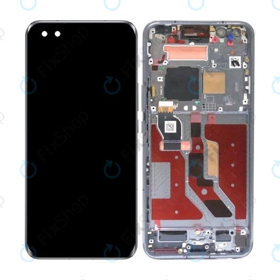 Honor Magic5 Pro PGT-N19 - LCD zaslon + zaslon osjetljiv na dodir + okvir (Black) OLED