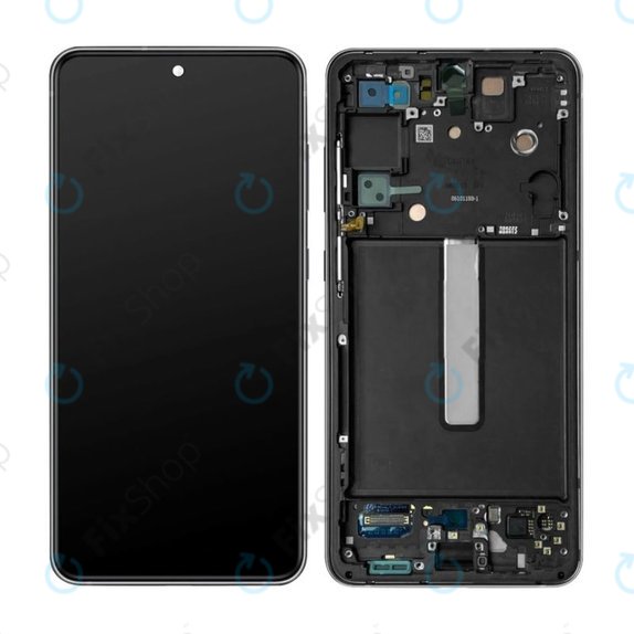 Samsung Galaxy S21 FE G990B - LCD zaslon + zaslon osjetljiv na dodir + okvir (crni) TFT