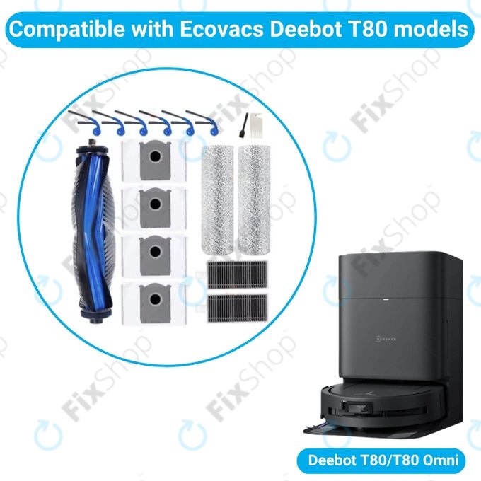 Ecovacs T80 Omni, T80 - Kompletan set