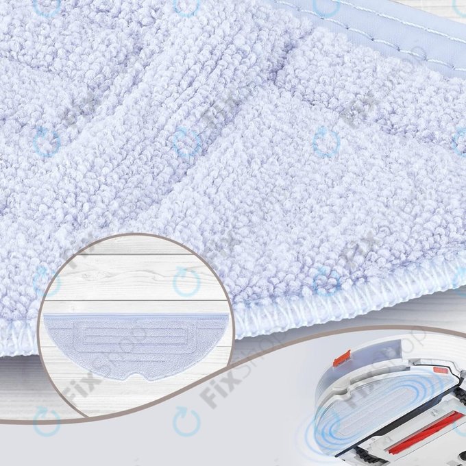 Xiaomi Roborock S7, S7+, S7 MaxV, S7 MaxV Ultra, S8, S8+, T7S Plus - Krpa za brisanje (mikrovlakna)