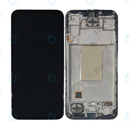 Samsung Galaxy M35 M356B - LCD zaslon + zaslon osjetljiv na dodir + okvir (Black) - GH82-35001A Genuine Service Pack