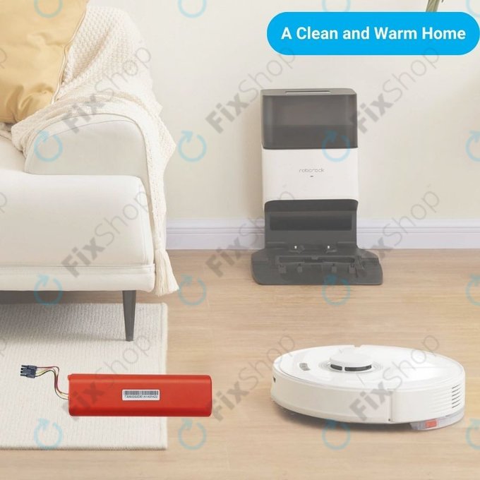 Xiaomi Roborock S-series, T-series, Q-series - Baterija XJT-2P4S-6000 Li-Ion 14.4V 6000mAh