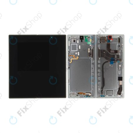 Samsung Galaxy Z Fold 7 F966B - LCD zaslon + zaslon osjetljiv na dodir + okvir (Mint) OLED