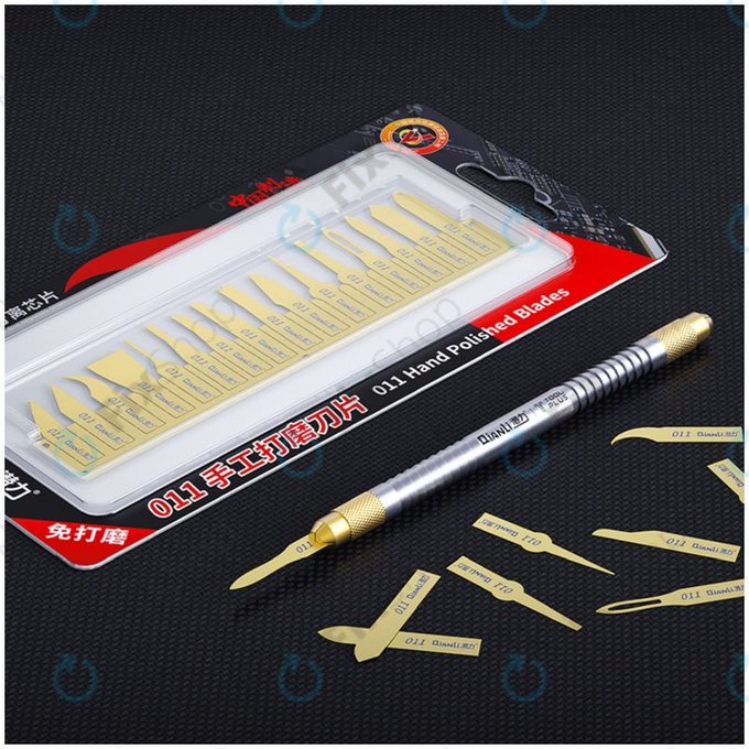 QianLi ToolPlus 011 - Ručno polirane oštrice s drškom 16u1