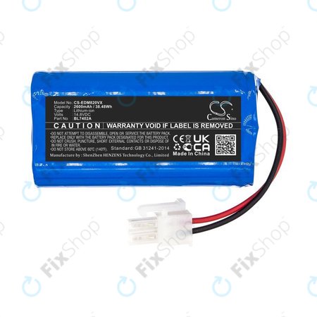 Baterija za Ecovacs Deebot M82, Tesla RoboStar T50, T60, T80 Pro, 2600mAh, Li-Ion, 14.8V, BL7402A, HQ
